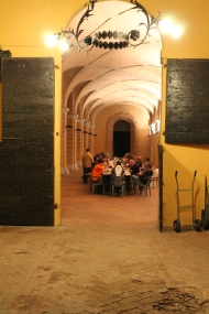 Dinner in the Loggia